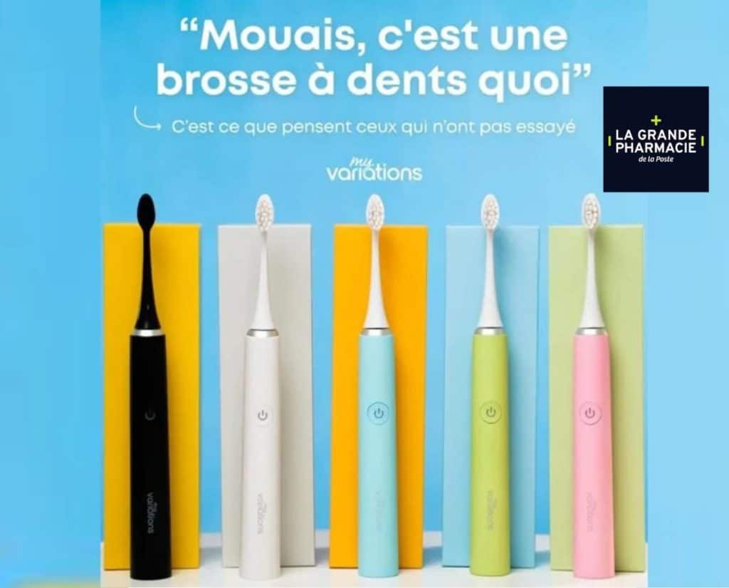 La Grande Pharmacie de la Poste 24 Brosses à dents My variations dans votre Grande Pharmacie de la Poste à Sarrebourg
