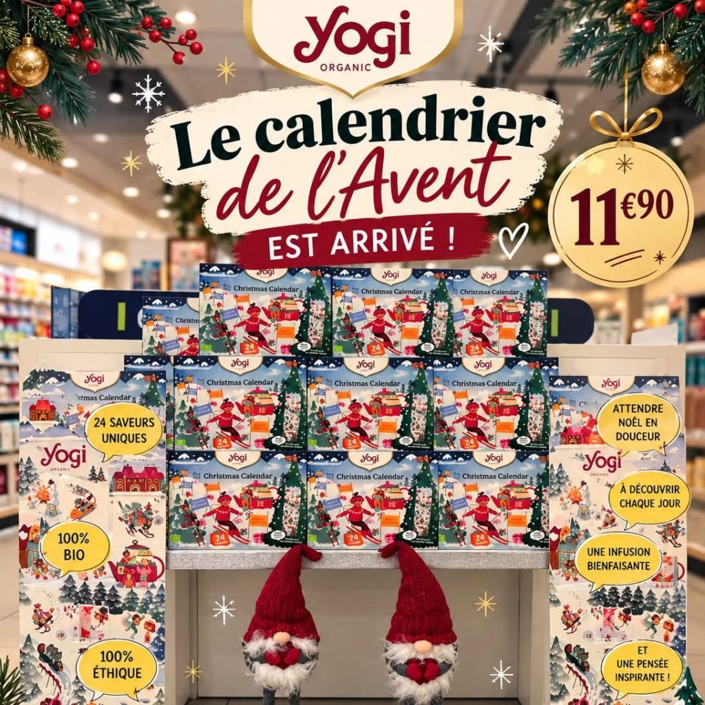 calendrier de lavent yogi tea sarrebourg